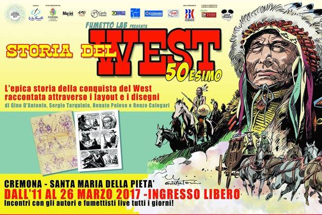 Cremona, dall’11 marzo a Santa Maria della Pietà mostra su “Storia del West”