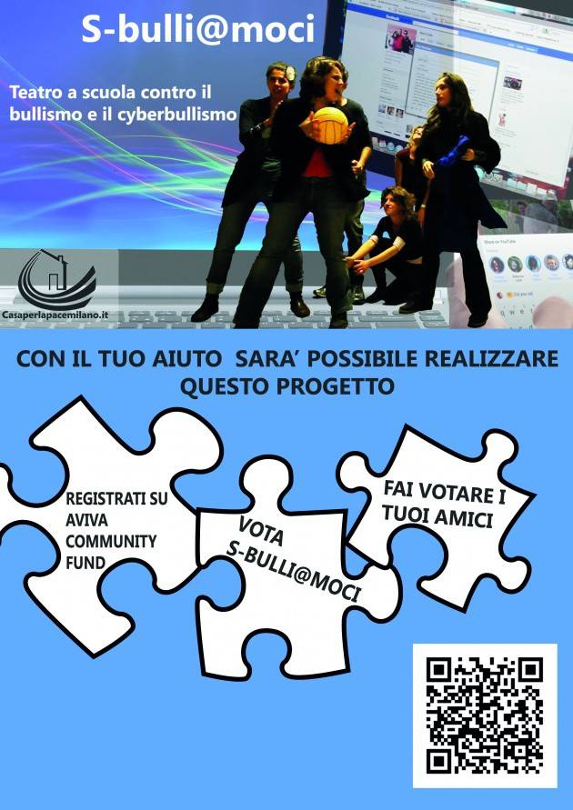 Milano Vota S-bulli@moci sul sito di Aviva Community Fund.