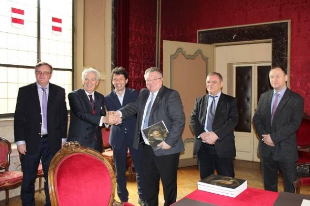 Cremona Delegazione dell'Università di S. Pietroburgo ricevuta in Comune