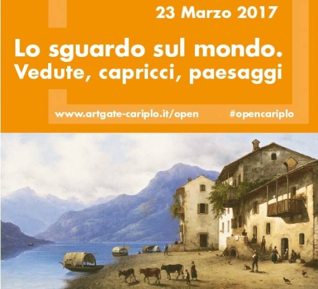 A Cremona mostra’ Lo sguardo sul mondo, vedute, capricci , paesaggi