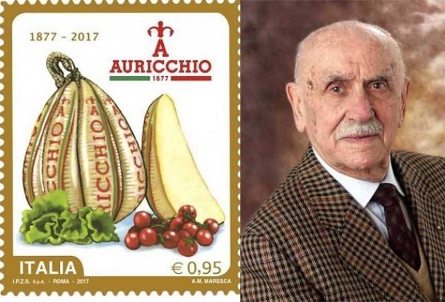 Auricchio su un francobollo italiano in uscita il 22 marzo di Giorgio Barbieri