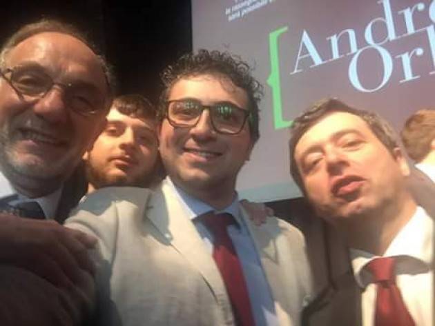 (Video) Una delegazione cremonese con Andrea Orlando a Milano