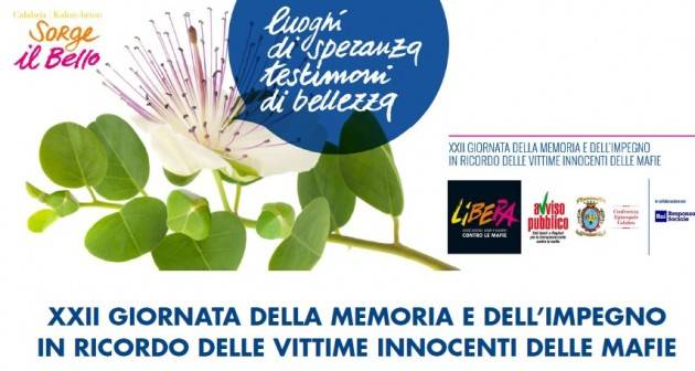 Lotta alle Mafie Il 21 marzo  2017 la XXII Giornata della Memoria di Libera Cremona