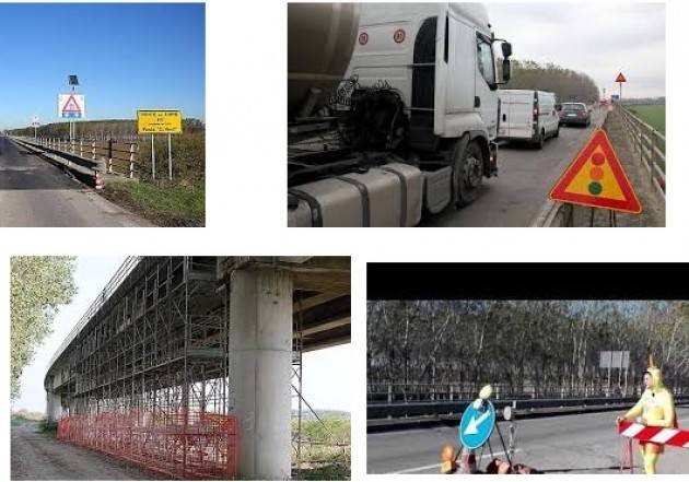 Chiusura totale ponte ‘Giuseppe Verdi’ di S. Daniele Po dal 2 maggio 2017 per almeno due mesi
