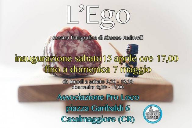 Casalmaggiore Si inaugura la mostra fotografica L'Ego di Simone Radavelli  