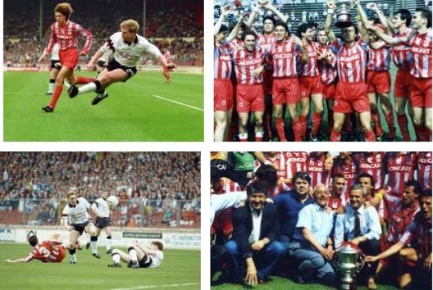 La vittoria della Cremonese a Wembley contro il Derby County il 27 marzo 1993 di Giorgio Barbieri