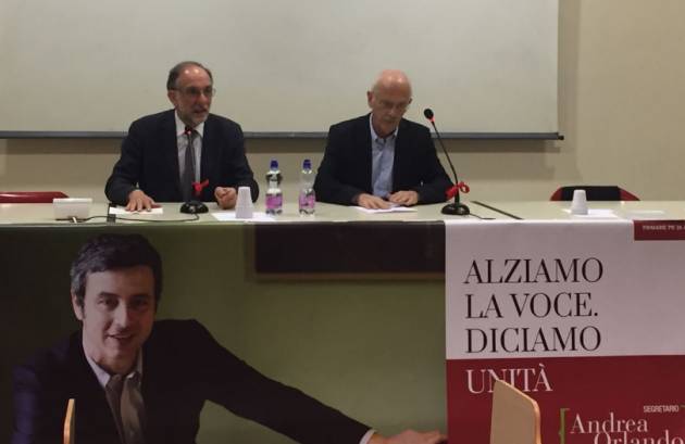 Successo dell’ incontro a Cremona con Carlo Dell'Aringa del Comitato Orlando