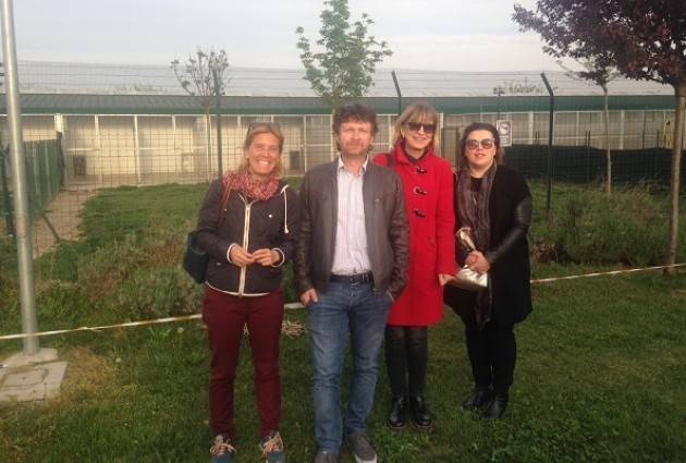  Sopralluogo dell'assessore Manfredini di Cremona al canile rifugio di Calvatone