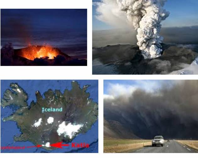 AccaddeOggi 14 aprile 2010 – Islanda: Dopo molti anni erutta il vulcano Eyjafjallajökull,