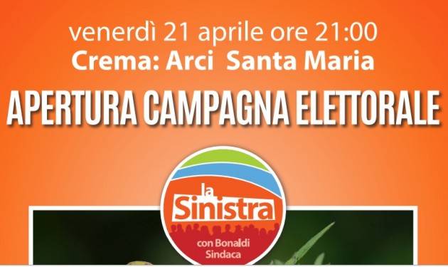 La Sinistra con Bonaldi Sindaca apre la campagna elettorale