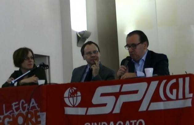 (Video) Casalmaggiore Repubblica Fondata sul Lavoro Convegno Incontro pensionati Spi-Cgil e studenti ‘Romani’ 