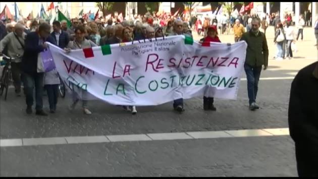 (Video) Cremona 25 aprile 2017 Il corteo e gli interventi dal palco