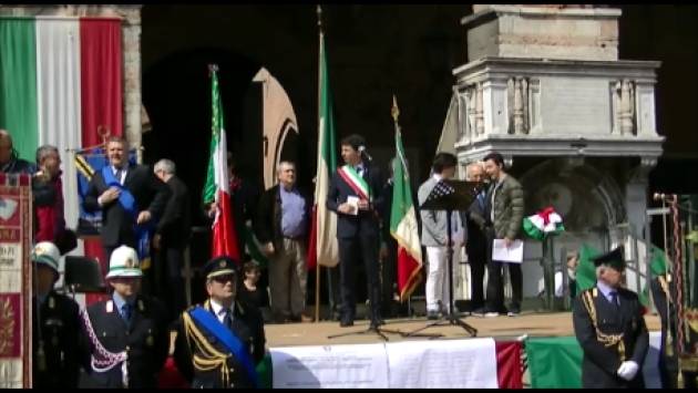 (Video) Cremona 25 aprile 2017 Il corteo e gli interventi dal palco