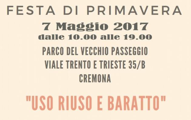 Cremona Forum Domenica 7 maggio la FESTA SOLIDARIETA’ 2017  
