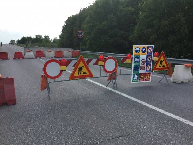 Lavori sul Ponte  ‘Verdi’ Summit a San Daniele Po