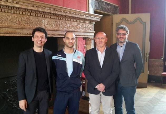 Cremona Omaggio in Comune all'oro europeo nel karate Daniele Spremberg