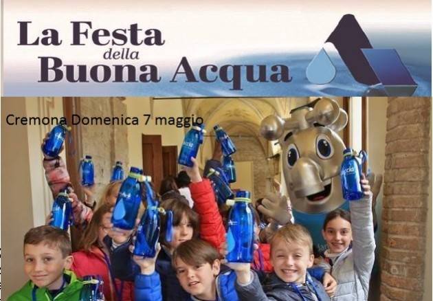 Cremona Padania Acque ‘La Festa della buona acqua’ si terrà Domenica 7 maggio