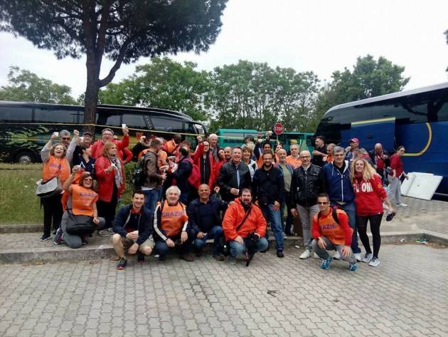La Cgil e lo SPI di Cremona a Roma alla manifestazione a sostegno Carta dei Diritti