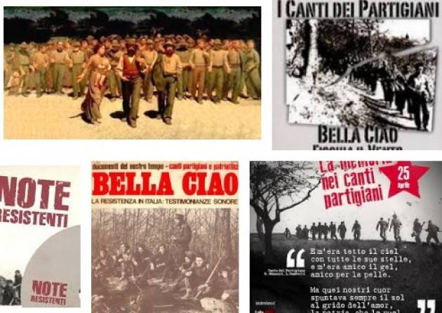 ANPI Cremona Spettacolo ‘Le canzoni, i canti e le musiche partigiane Giovedì 25 maggio in Via Bissolati 