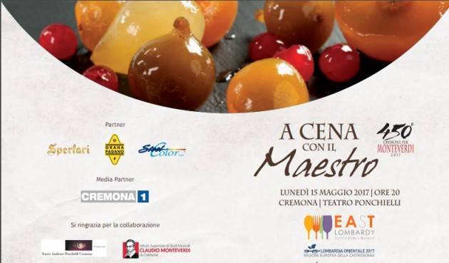 Cremona Teatro Ponchielli  ‘A cena con il Maestro’ , un appuntamento da non perdere