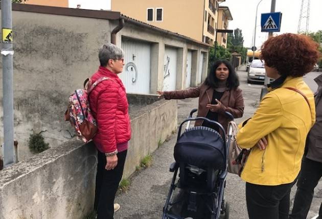 Crema La candidata sindaca Stefania Bonaldi a Santa Maria