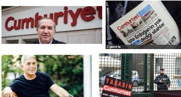 Amnesty Turchia Arrestato il direttore di ‘CUMHURIYET’Altro giorno nero per la democrazia