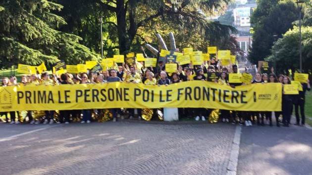 Amnesty Un successo l’iniziativa #IWELCOMO