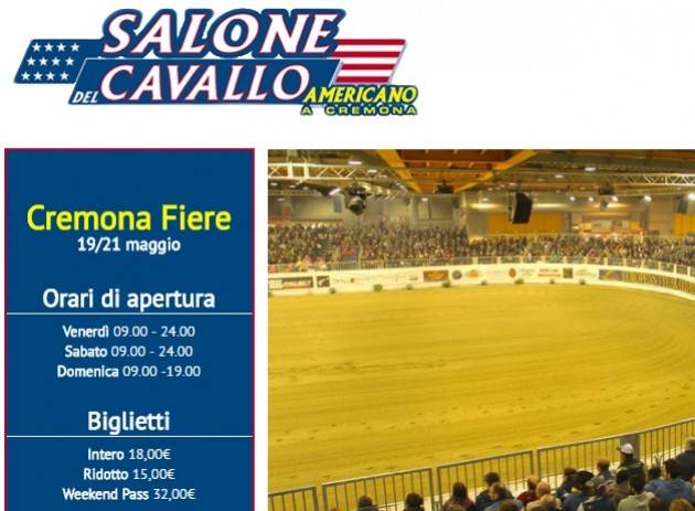  Cremona Fiere Tre decenni di grande Western a Cremona