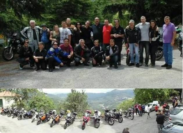 Raduno del gruppo di motociclisti ‘La Taverna dei Liguri’ per raccogliere fondi per Lavina (Rezzo)