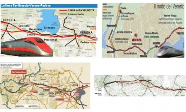TAV BRESCIA-VERONA- PADOVA: Legambiente, progetto vecchio ma costi nuovi di Dario Balotta
