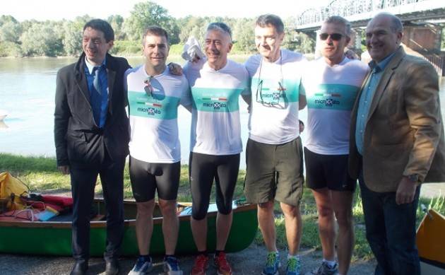 IN CANOA DAL MONVISO A CREMONA PER 333 KM,  #PERAMOREDELPO, DAL 23/5