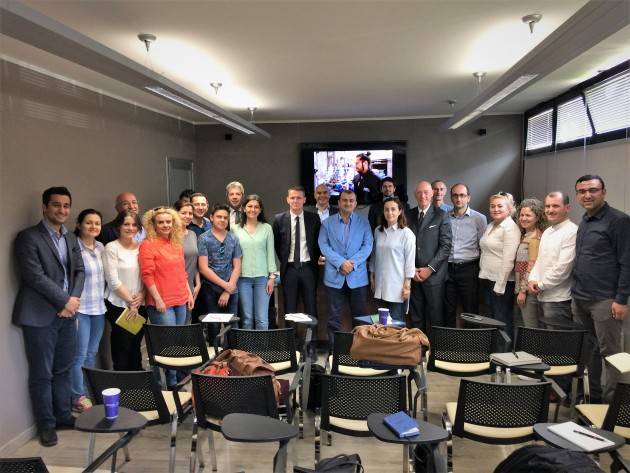 Delegazione Turca visita  Padania Acque  ed i suoi impianti
