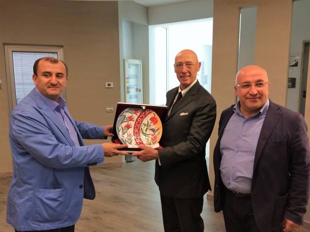 Delegazione Turca visita  Padania Acque  ed i suoi impianti