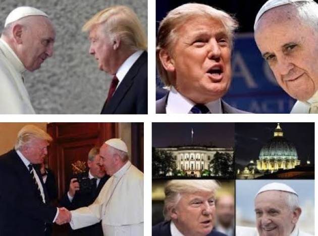 Amnesty a Trump  Ascolta le parole di Papa Francesco : “COSTRUIRE PONTI, NON MURI”.