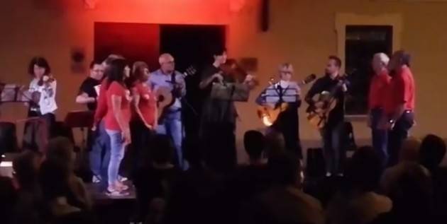 Cremona Un grande  successo la serata dell’Anpi con le canzoni ed i canti partigiani