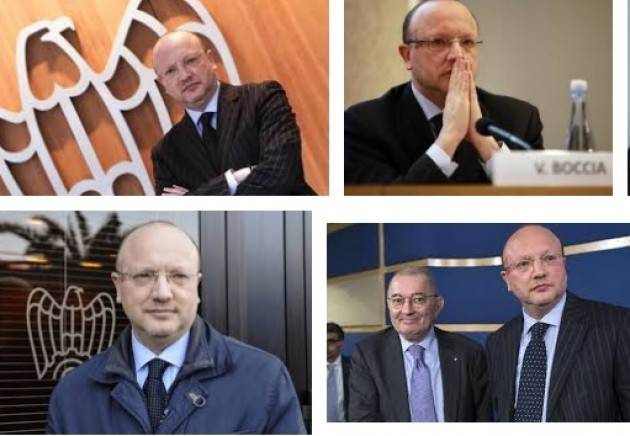 Aduc Confindustria. Boccia è contro il protezionismo. Tra il dire e il fare...