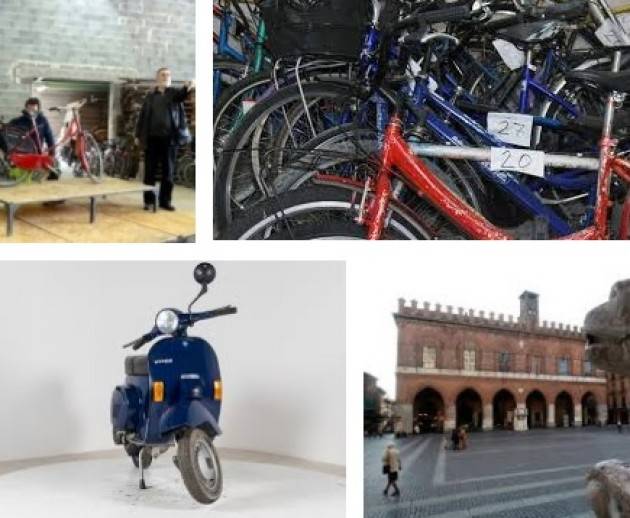 Cremona Biciclette, motorini, macchine fotografiche e altro all'asta giovedì15 giugno