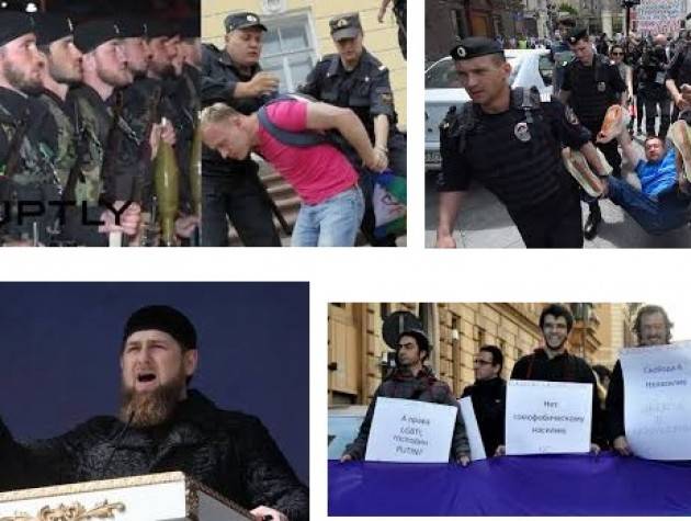 Amnesty Protezione per gli omosessuali in Cecenia. Il 5 giugno SIT-IN a Roma