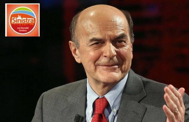 Pier Luigi Bersani venerdì 2 giugno  a Crema per la Sinistra con Bonaldi Sindaca, introduce l’On. Bordo