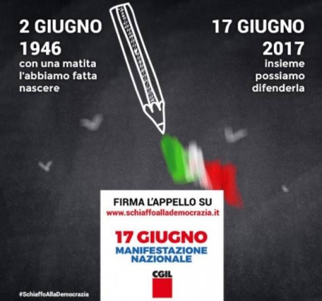 Cgil La campagna ‘Nuovi voucher’, nuova mobilitazione Firma l’appello e vieni a Roma il 17 giugno