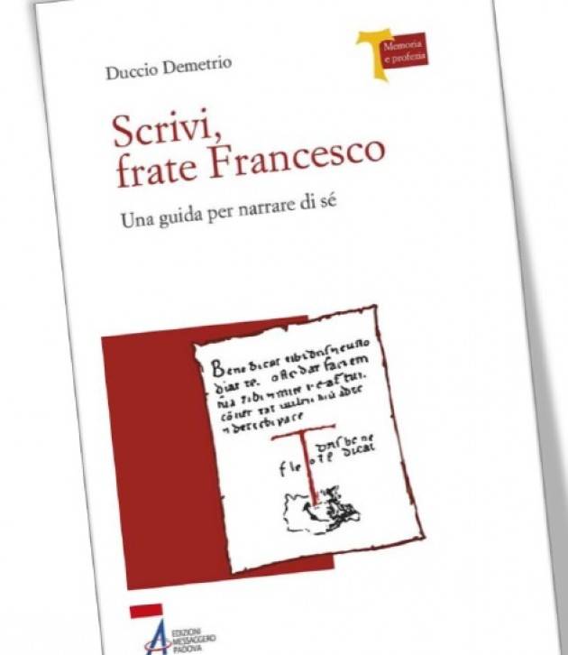 Cremona Presentazione libro ‘Scrivi Frate Francesco’ con l’autore Duccio Demetrio