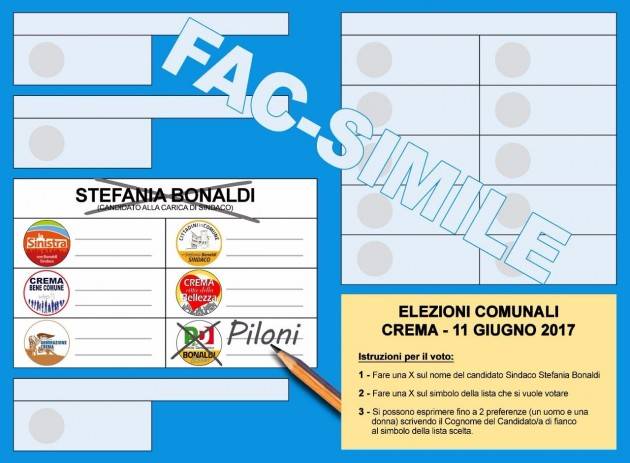 CremaMigliora Io voto Stefania Bonaldi e mi ricandido  di Matteo Piloni (Pd)