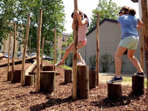A Crema Playground naturale lungo il fiume Serio