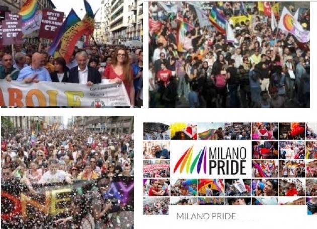 Milano Pride  dal 17 al 25 giugno 2017 #DIRITTI SENZA CONFINE
