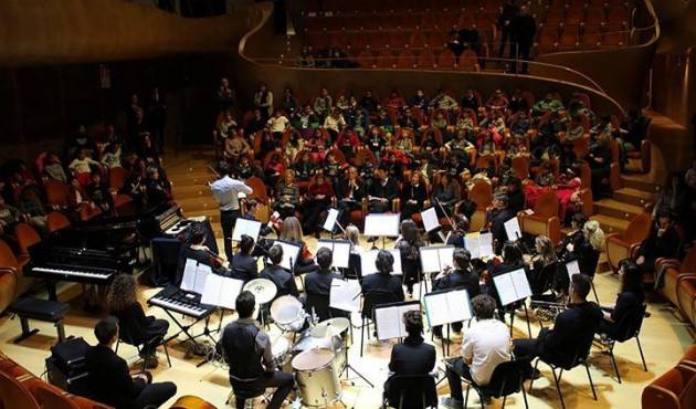ASST Orchestra Mousikè all’Ospedale di Cremona il  pomeriggio del 13 giugno