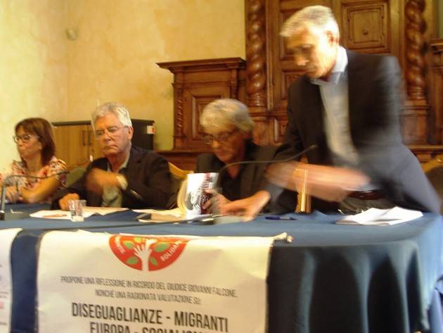 Crema L’introduzione di Virgilio Venturelli all’incontro con Claudio Martelli a sostegno di Mimma Ajello