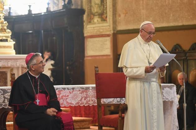 L’omelia di Papa Francesco sulla tomba di Don Primo Mazzolari a Bozzolo