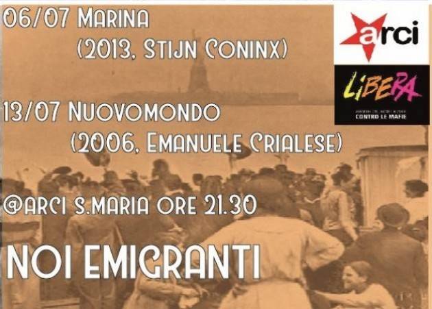 Anche a Crema raccolta di firme ‘Ero Straniero’ L'evento  del 13 luglio: Nuovomondo