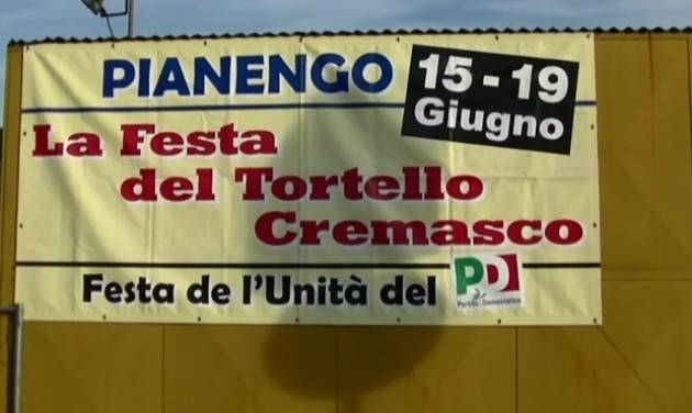 (Video) Pianengo 'Lavoro alla Festa dell’Unità perché è un modo sano per finanziare la politica’