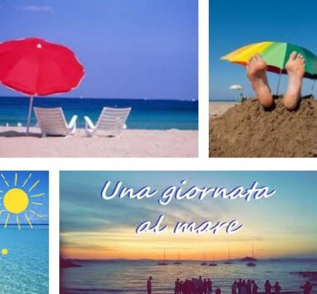 Federconsumatori Una giornata al mare costa 87,45 euro a famiglia . Il 2,03%  sul 2016